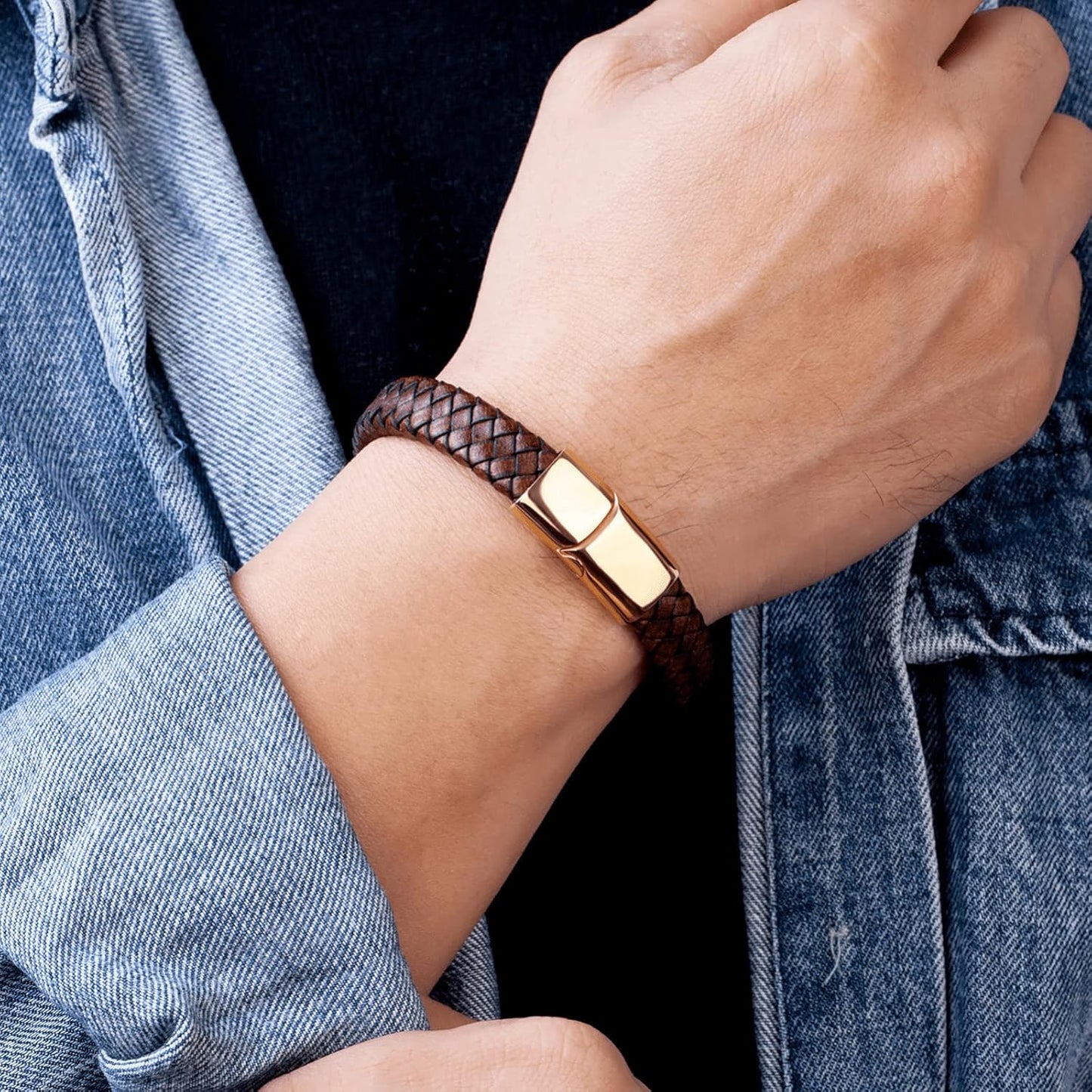 Bracelet à câble USB pour chargement et transfert de données pour iPhone et Android