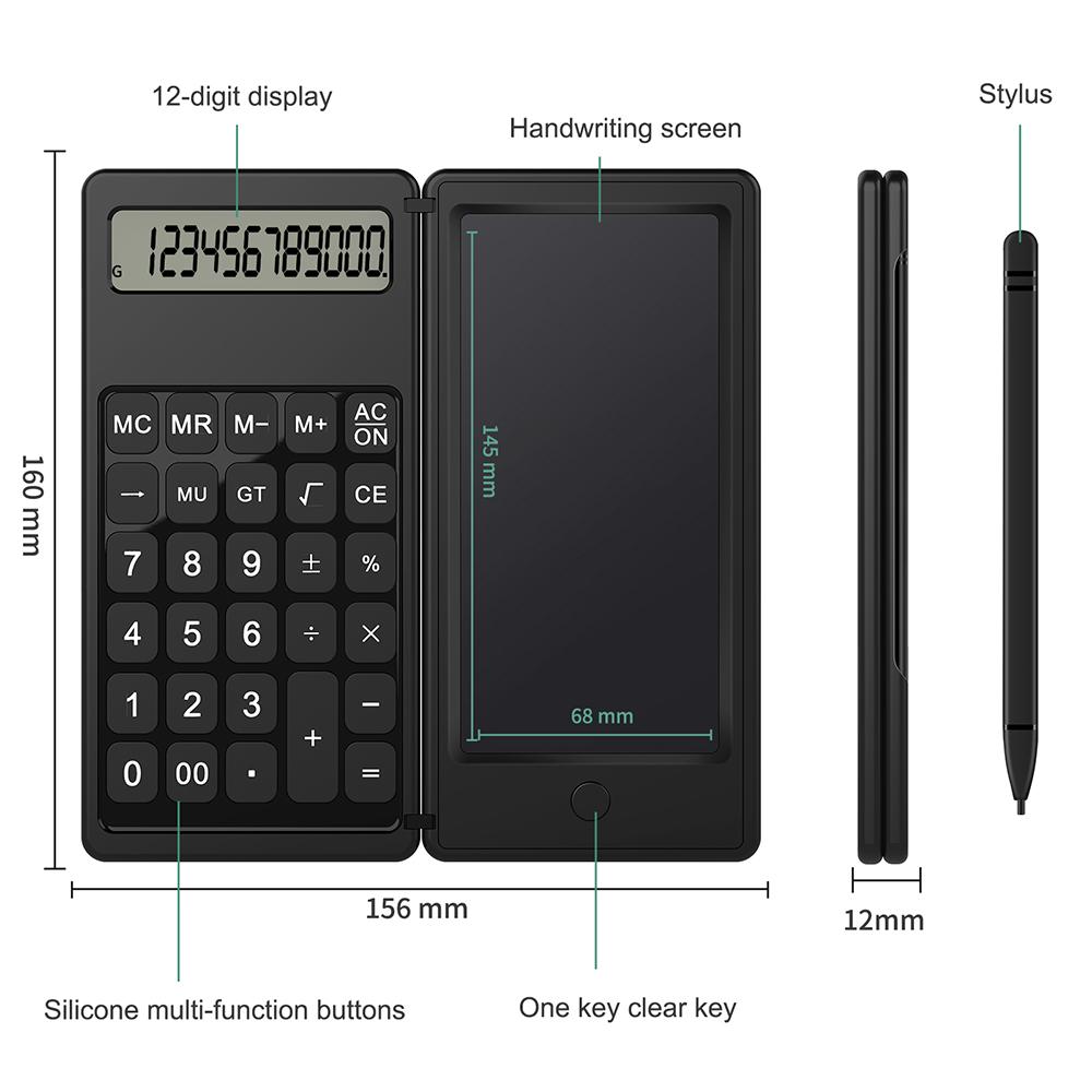Calculatrice Scientifique Pliable 3-en-1