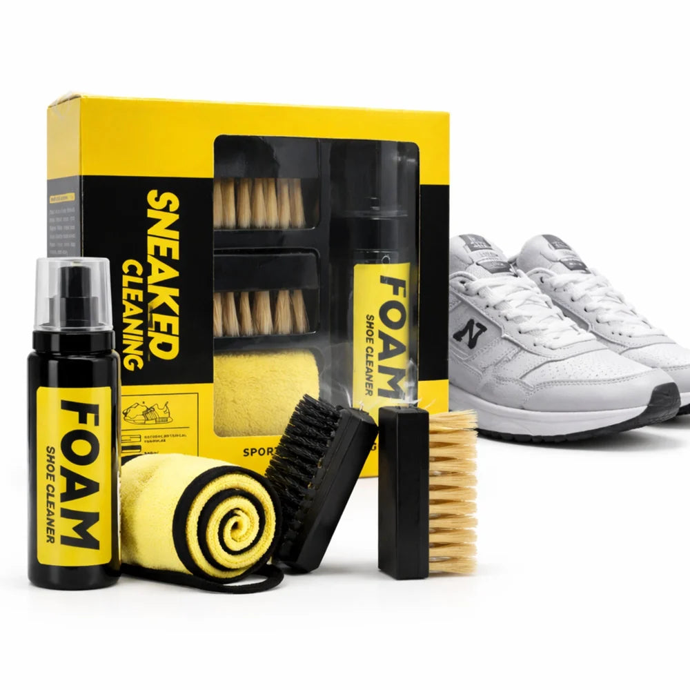 Mousse Nettoyante Sans Eau pour Chaussures