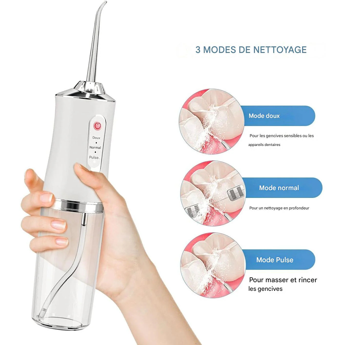 Irrigateur Oral Portable Sans Fil