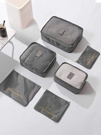 Ensemble de 6 Cubes de Rangement pour Voyage