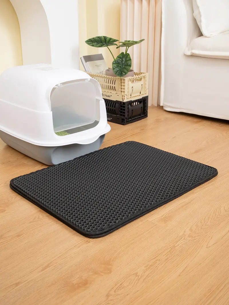 Tapis Litière Chat Imperméable Double Couche