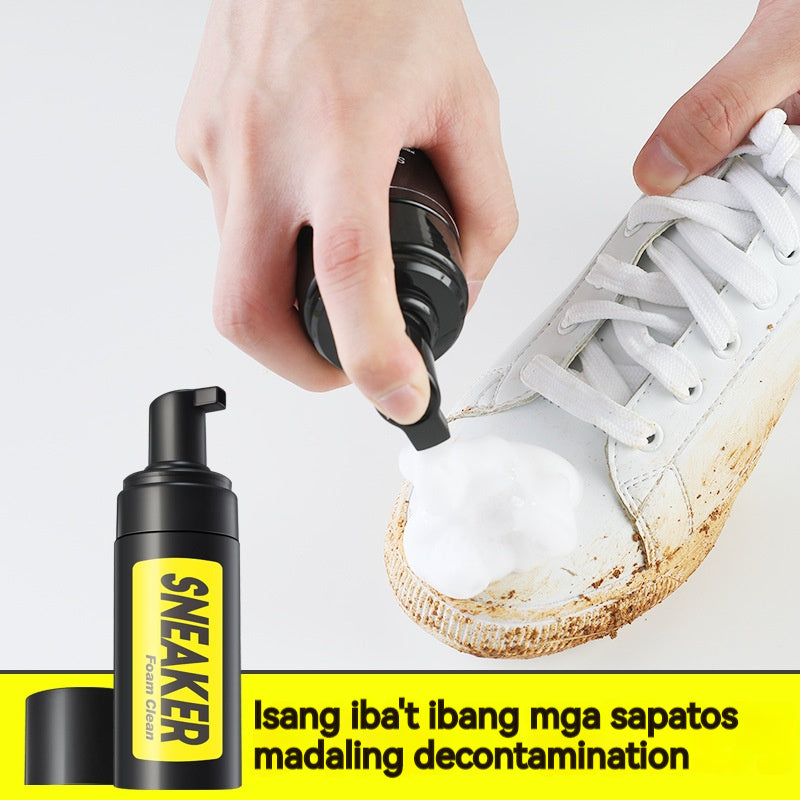 Mousse Nettoyante Sans Eau pour Chaussures