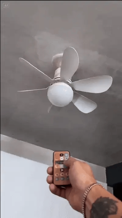 Ventilateur de Plafond LED 2en1